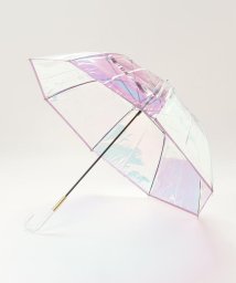 B'2nd(ビーセカンド)/Wpc.（ダブリュー・ピー・シー) 雨傘 ビニール傘 パイピング シャイニーアンブレラ/ピンク