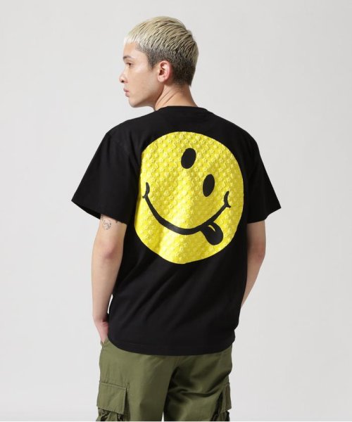 RoyalFlash(ロイヤルフラッシュ)/STUD MUFFIN/スタッドマフィン/Back Smile フォーム　SS TEE/ブラック