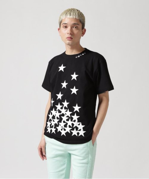 RoyalFlash(ロイヤルフラッシュ)/STUD MUFFIN/スタッドマフィン/Back Star&Many Star SS TEE/ブラック