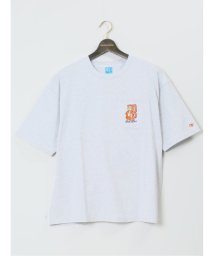 GRAND-BACK(グランバック)/【大きいサイズ】オーシャン パシフィック/Ocean Pacific 綿天竺 クルーネック半袖Tシャツ  メンズ Tシャツ カットソー カジュアル インナー ビ/グレー