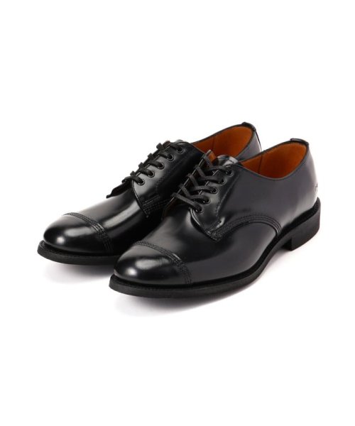 MANASTASH(マナスタッシュ)/SANDERS(サンダース） MILITARY DERBY SHOE 1128/ブラック