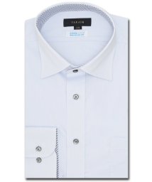 TAKA-Q/クールマックス+ストレッチ スタンダードフィット ワイドカラー長袖シャツ 長袖 シャツ メンズ ワイシャツ ビジネス ノーアイロン 形態安定 yシャツ 速乾/505993839