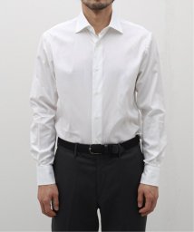 EDIFICE(エディフィス)/D.ショートポイント ツイルシャツ/ホワイト