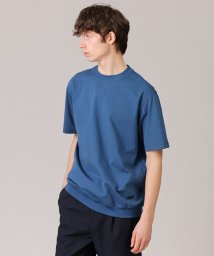 TAKEO KIKUCHI(タケオキクチ)/【抗菌防臭/6色5サイズ展開】ハイゲージポンチ Tシャツ/ブルー（092）