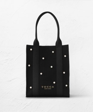 TOCCA/【ヨンア×大人百花×TOCCAコラボ】【A4サイズ対応】RHYTHM OF PEARL KNITBAG ニットバッグ/505994627