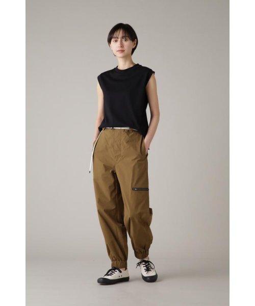 MHL.(エムエイチエル)/LIGHTWEIGHT COTTON NYLON/TAN1