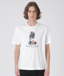 BLACK LABEL CRESTBRIDGE(BLACK LABEL CRESTBRIDGE)/ブリティッシュモチーフグラフィックTシャツ/ホワイト