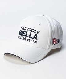 FILAGOLF(フィラゴルフ（メンズ）)/FILA GOLF　柔らかツバキャップ/ホワイト