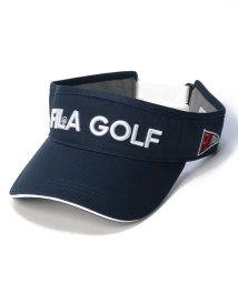 FILAGOLF(フィラゴルフ（メンズ）)/FILA GOLF　柔らかツバサンバイザー/ネイビー