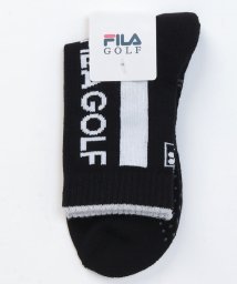 FILAGOLF(フィラゴルフ（メンズ）)/FILA GOLF　レギュラーソックス/ブラック
