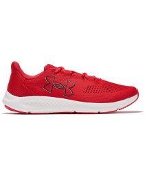 UNDER ARMOUR(アンダーアーマー)/UNDER　ARMOUR アンダーアーマー チャージド パスート3 ビックロゴ メンズ シューズ /レッド