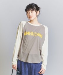 BEAUTY&YOUTH UNITED ARROWS(ビューティーアンドユース　ユナイテッドアローズ)/＜Americana＞シアー ベースボール Tシャツ/MD.BROWN