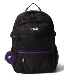 FILA（Bag）(フィラ（バッグ）)/メッシュミニポーチ付スクールリュック/パープル