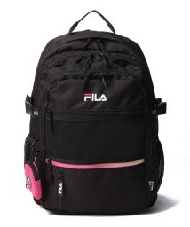 FILA（Bag）(フィラ（バッグ）)/メッシュミニポーチ付スクールリュック/ピンク