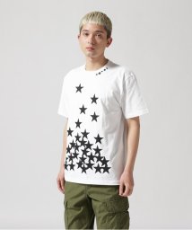 RoyalFlash(ロイヤルフラッシュ)/STUD MUFFIN/スタッドマフィン/Back Star&Many Star SS TEE/ホワイト