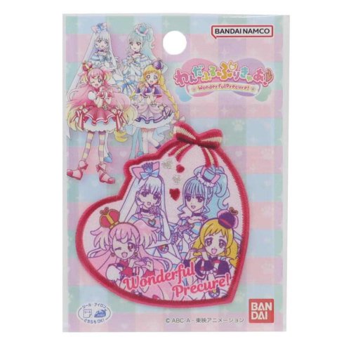 わんだふるぷりきゅあ! ワッペン アイロンパッチシール ハート型 パイオニア 手芸用品 アニメキャラクター グッズ 人気・おすすめ|売れ筋商品・話題商品におすすめ コスパ重視 安心配送 国内発送・正規流通商品 わんだふるぷりきゅあ! ワッペン アイロンパッチシール ハート型 パイオニア 手芸用品 アニメキャラクター グッズ 人気・おすすめ|売れ筋商品・話題商品におすすめ コスパ重視 安心配送 国内発送・正規流通商品