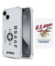 AVIREX(AVIREX)/iPhone15/14/13 AVIREX [耐衝撃クリアケース/カードステッカーAセット]/Bセット