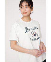 RODEO CROWNS WIDE BOWL(ロデオクラウンズワイドボウル)/Be quiet Tシャツ/O/WHT1