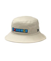 NEW ERA(ニューエラ)/NEW ERA バケットハット ニューエラ コラボ バケット01 ドラえもん ウーブンワッペン BUCKET01 DORAEMON WOVEN WAPPEN/グレー