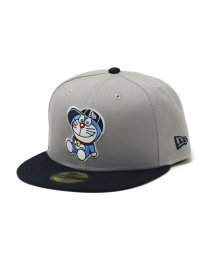 NEW ERA(ニューエラ)/正規取扱店 NEW ERA 帽子 深め 春夏 ニューエラ コラボ ベースボールキャップ 59FIFTY ドラえもん キャップ 5950 DORAEMON/グレー