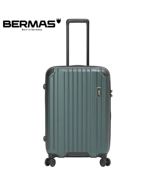 BERMAS(バーマス)/バーマス スーツケース Mサイズ 54L 軽量 中型 静音キャスター USBポート メンズ ブランド ヘリテージ2 BERMAS HERITAGE II 605/グリーン