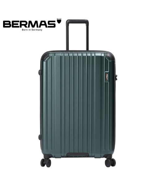 BERMAS(バーマス)/バーマス スーツケース Lサイズ 91L 軽量 大型 大容量 無料受託手荷物 静音キャスター USBポート ヘリテージ2 BERMAS 60532/グリーン