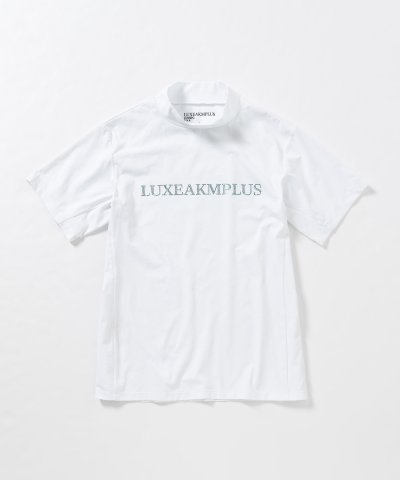 LUXEAKMPLUS(リュクスエイケイエムプラス)ゴルフ ラインストーンロゴ半
