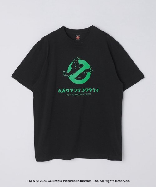 SHIPS MEN(シップス　メン)/SHIPS: GHOSTBUSTERS オバケナンテコワクナイ TEE/ブラック