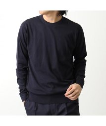 JOHN SMEDLEY(ジョンスメドレー)/JOHN SMEDLEY セーター ROWLAND ローランド コットン/ネイビー