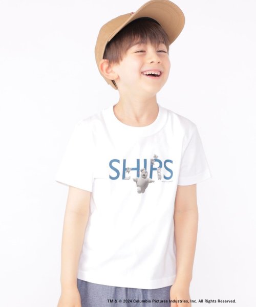 SHIPS KIDS(シップスキッズ)/GHOSTBUSTERS:100～140cm / MINI PUFTS TEE/ホワイト