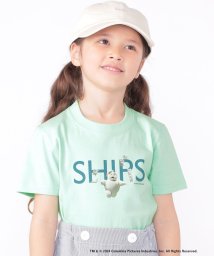 SHIPS KIDS(シップスキッズ)/GHOSTBUSTERS:100～140cm / MINI PUFTS TEE/ライトグリーン