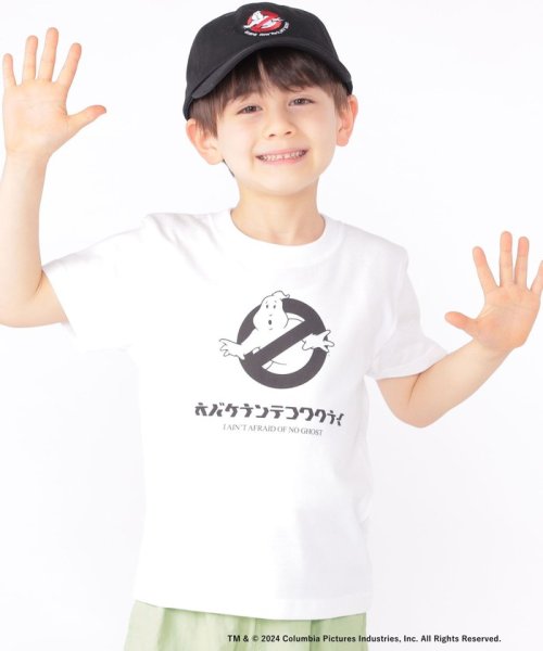 SHIPS KIDS(シップスキッズ)/GHOSTBUSTERS:100～140cm / オバケナンテコワクナイ TEE/ホワイト