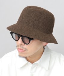 Besiquenti(ベーシックエンチ)/BASIQUENTI ベーシックエンチ バケットハット 帽子 メンズ シンプル 無地  春夏/ブラウン
