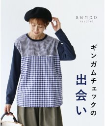 sanpo kuschel/【ギンガムチェックの出会い トップス】/505995860