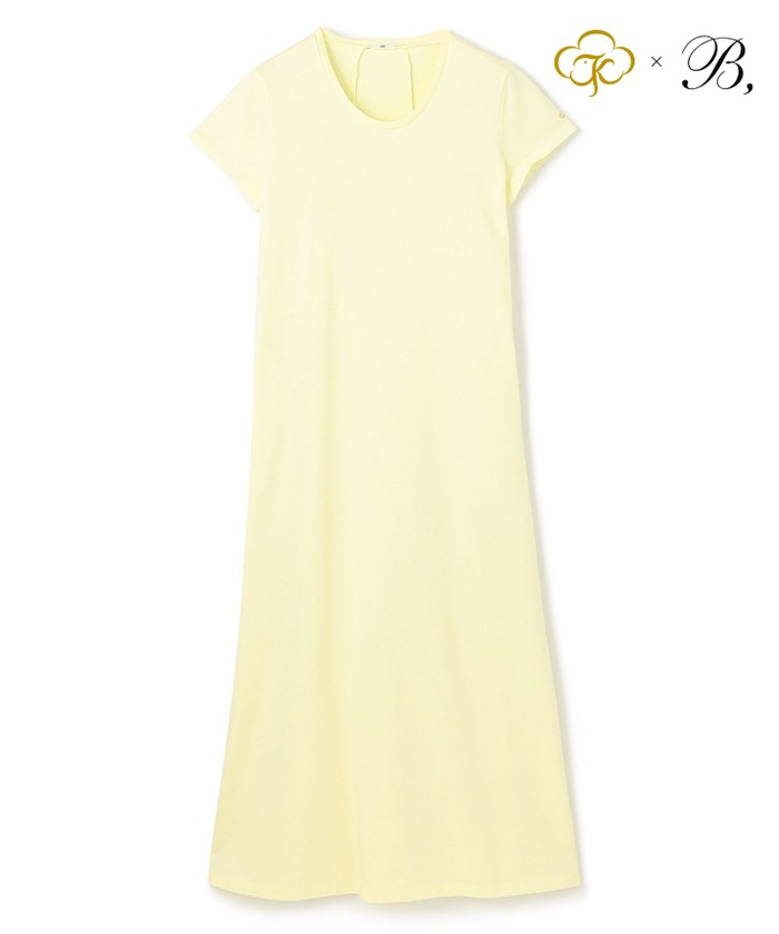未使用 BEIGE. ベイジ 洗える 配色切替 ジャージーワンピース ドレス 人気のため新色追加・洗える】 ジャージコンビドレス （ロング