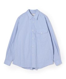 TOMORROWLAND MENS(TOMORROWLAND MENS)/コットンブロード レギュラーカラーシャツ/64ブルー