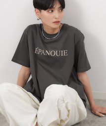 OPAQUE.CLIP/コンパクトロゴプリントTシャツ/505996388