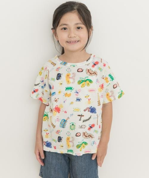 URBAN RESEARCH DOORS（Kids）(アーバンリサーチドアーズ（キッズ）)/BOBO CHOSES　Funny Insects all over t－shirts(KIDS)/BEIGE