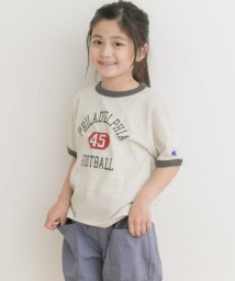 URBAN RESEARCH DOORS（Kids）/『別注』Champion×DOORS　ベーシックリンガーTシャツ(KIDS)/505996484