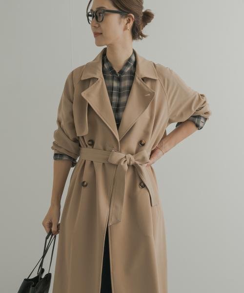 ロングトレンチコート 