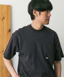 URBAN RESEARCH DOORS(アーバンリサーチドアーズ)/add fabrics ポケットクルーネック Tシャツ/CHARCOAL