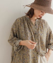 URBAN RESEARCH DOORS(アーバンリサーチドアーズ)/コットンボイルペイズリープリントワンピース/BEIGE