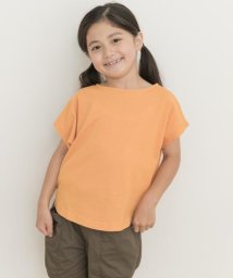 URBAN RESEARCH DOORS（Kids）(アーバンリサーチドアーズ（キッズ）)/『親子リンク』『WEB/一部店舗限定サイズ』add fabrics防汚Tシャツ(KIDS)/ORANGE