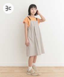 URBAN RESEARCH DOORS（Kids）(アーバンリサーチドアーズ（キッズ）)/『親子リンク』『WEB/一部店舗限定』add fabrics撥水ワンピース(KIDS)/ECRU