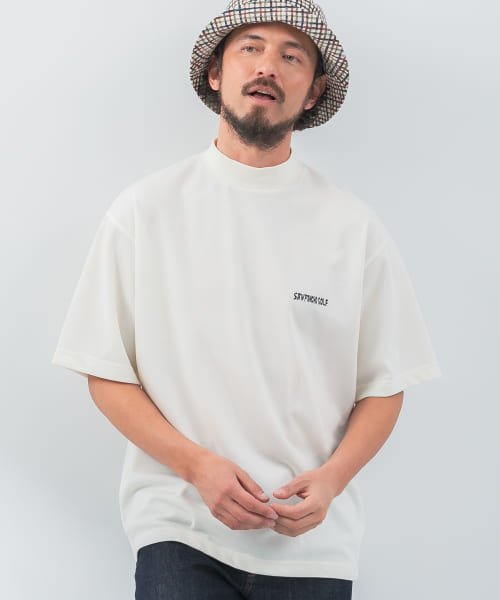 URBAN RESEARCH Sonny Label(アーバンリサーチサニーレーベル)/『吸水速乾/UVカット』OOPS×RYUAMBEコラボTシャツ/ホワイト