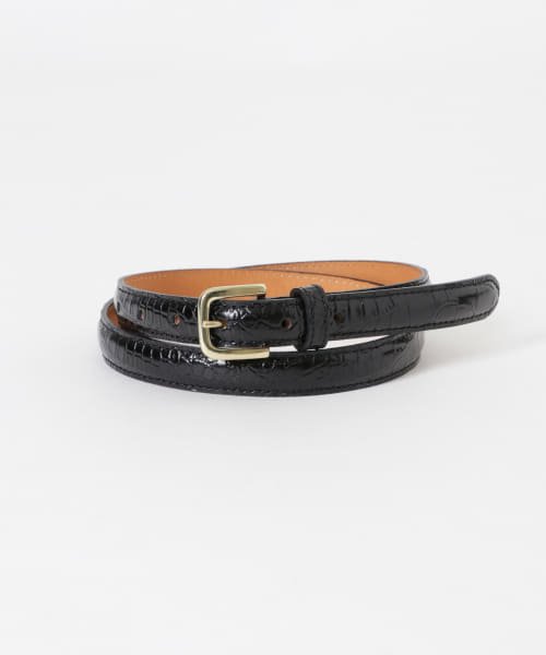 URBAN RESEARCH(アーバンリサーチ)/Scye　Press Croco Dress Belt/019BLK