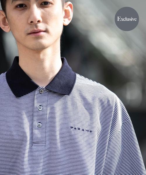 URBAN RESEARCH(アーバンリサーチ)/『別注』FARAH×URBAN RESEARCH　Narrow ST S/S Polo/NVY×WHT