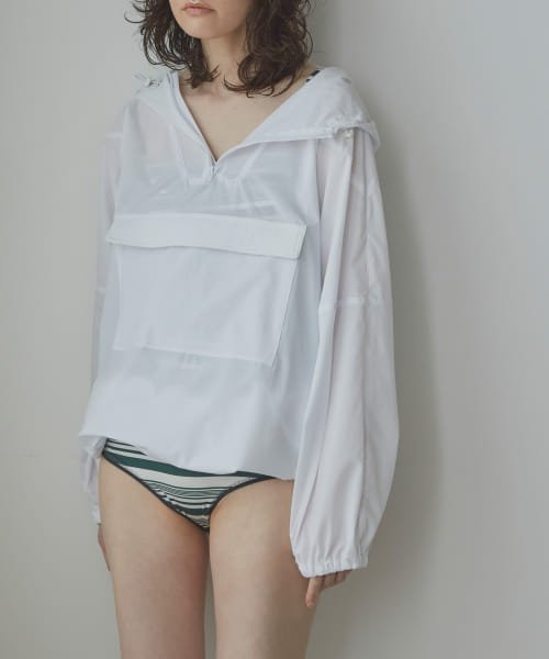 URBAN RESEARCH(アーバンリサーチ)/Swim URBAN RESEARCH　スイム アノッラックパーカー/WHITE