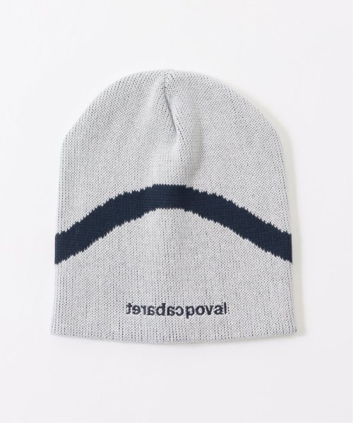 417 EDIFICE(フォーワンセブン　エディフィス)/【CABARET POVAL / キャバレーポバール】Arc Stripe Beanie/ブルーA