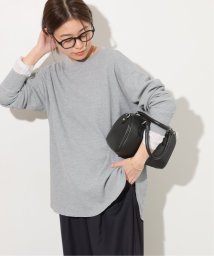 JOURNAL STANDARD relume(ジャーナルスタンダード　レリューム)/《追加》TCワッフルオーバーサイズロングスリーブTシャツ/グレーB